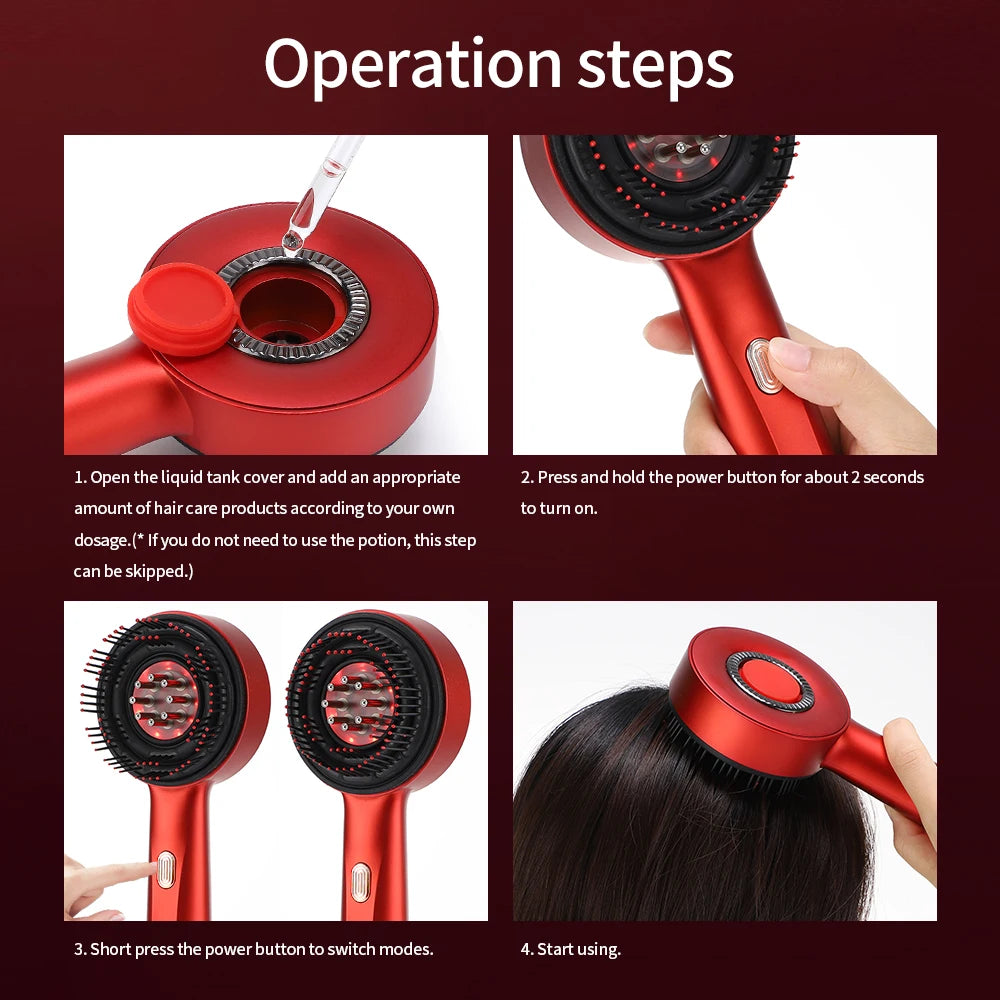 RediGlow™ Scalp Therapy Comb