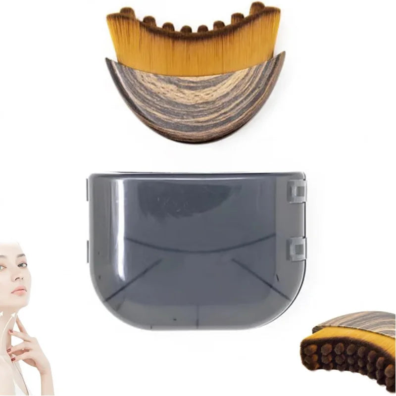 Lymphatic Contour Face Brush with Gua Sha