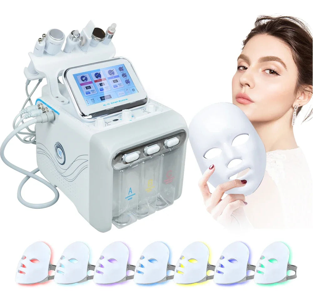 Biteezy-Bubble 7-in-1 Facial Spa: Deep Clean + O₂ Infusion + Diamond Peeling