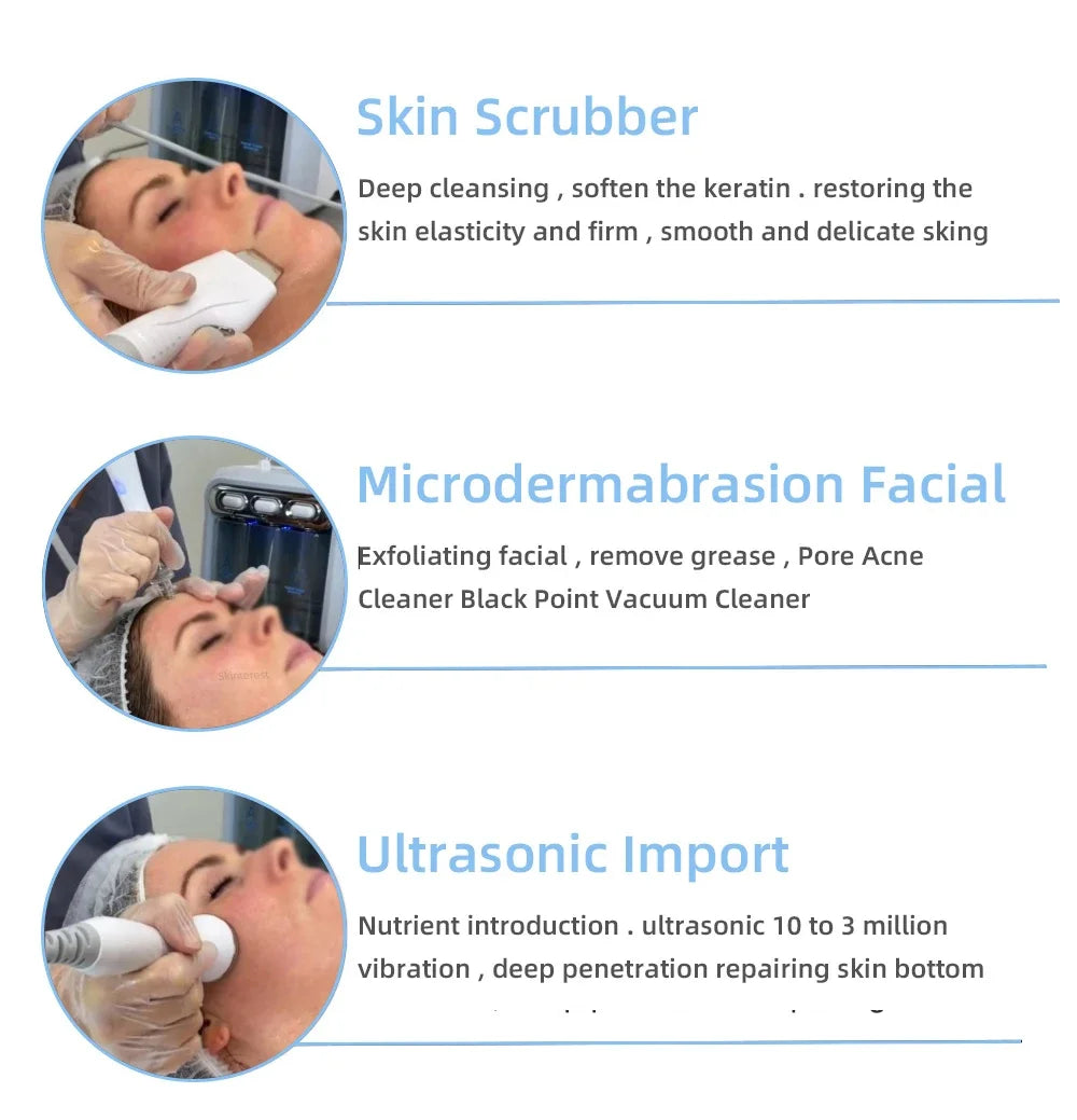 Biteezy-Bubble 7-in-1 Facial Spa: Deep Clean + O₂ Infusion + Diamond Peeling