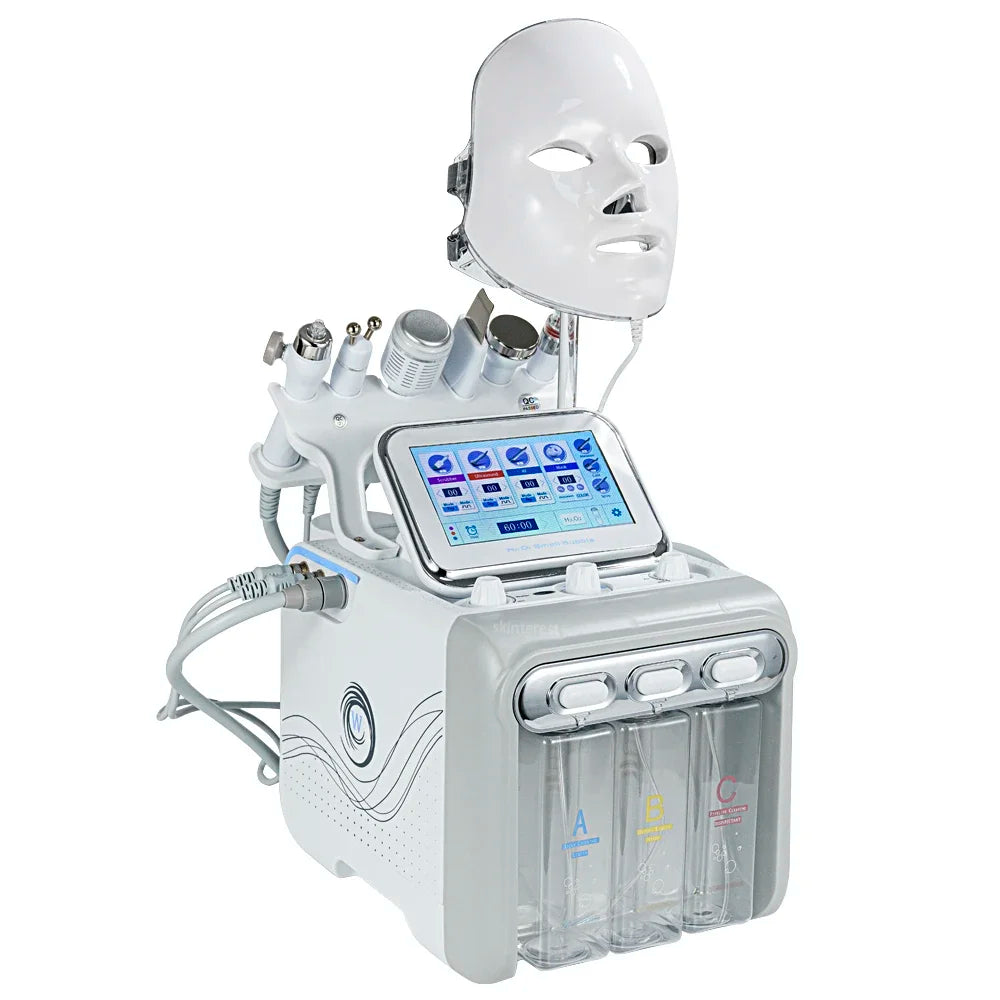 Biteezy-Bubble 7-in-1 Facial Spa: Deep Clean + O₂ Infusion + Diamond Peeling