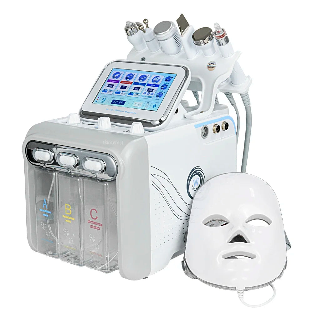 Biteezy-Bubble 7-in-1 Facial Spa: Deep Clean + O₂ Infusion + Diamond Peeling