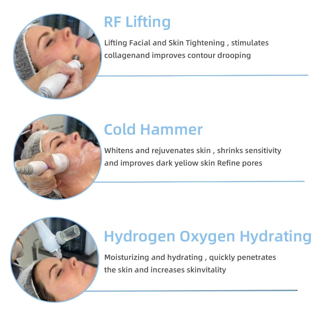 Biteezy-Bubble 7-in-1 Facial Spa: Deep Clean + O₂ Infusion + Diamond Peeling