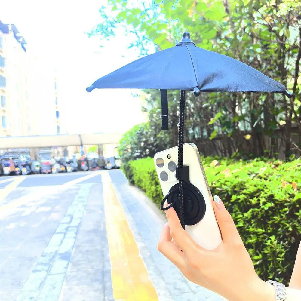 ☀️ Magnetic Phone Umbrella – (Beach & Outdoor Edition)