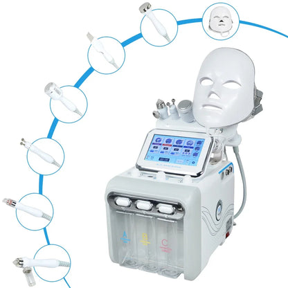 Biteezy-Bubble 7-in-1 Facial Spa: Deep Clean + O₂ Infusion + Diamond Peeling