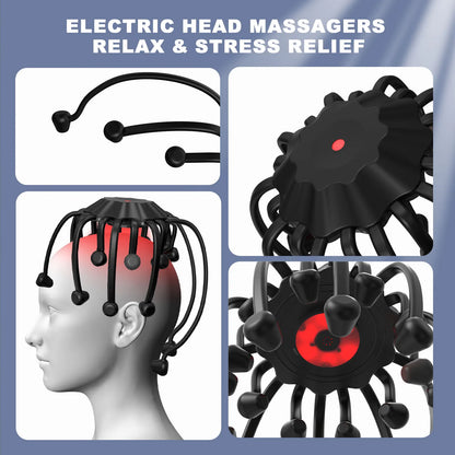 RediGlow™ Smart Head Massager 360°